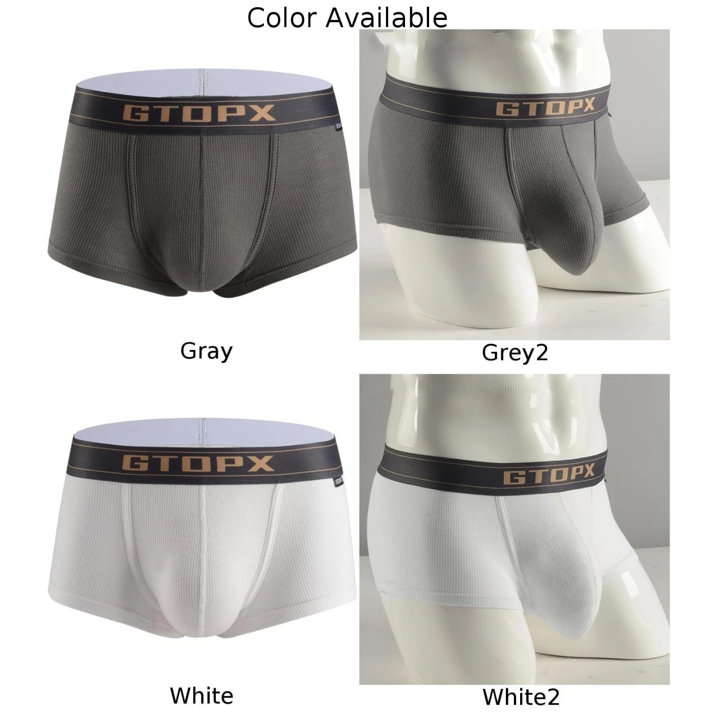 Sexy Men Boxer U-Pouch Men Underwear Cotton Soft Trunks Striped Underpants Letter Printed Male Panties Трусы Мужские