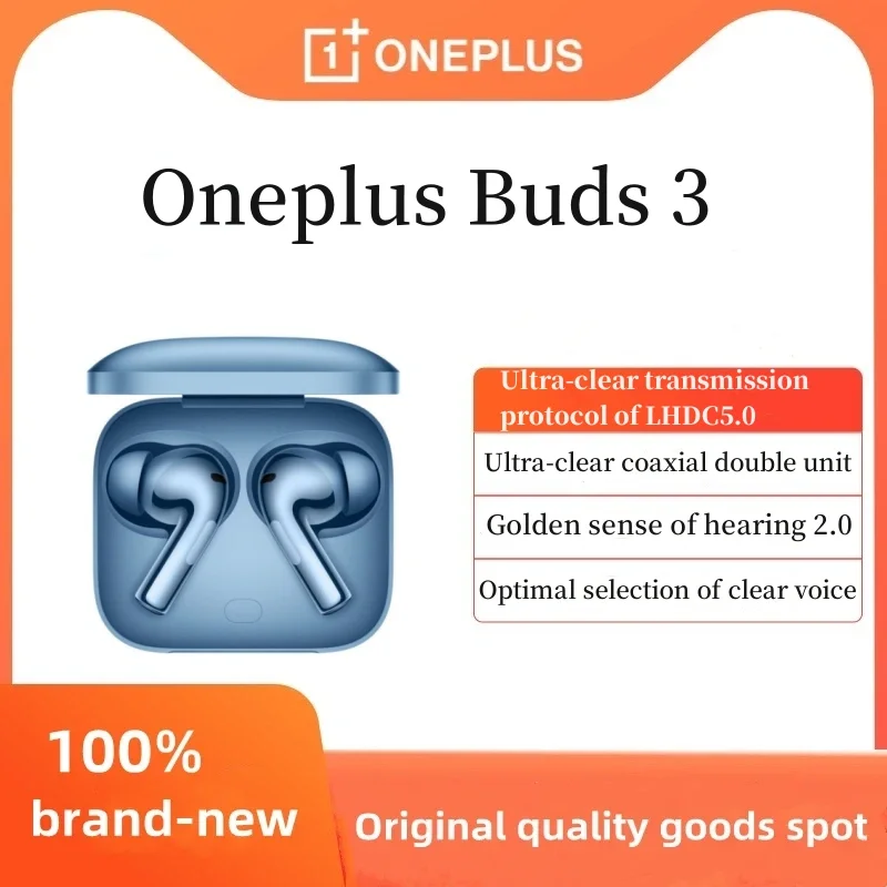 Беспроводные наушники Oneplus Buds 3 с шумоподавлением