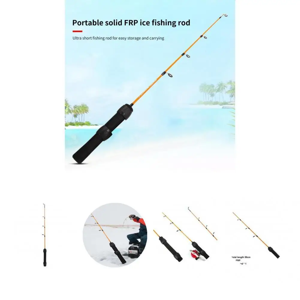 

Sturdy Fishing Rod Ultrashort Lightweight Practical Ice Fishing Rod Ice Fishing Pole Ice Fishing Rod