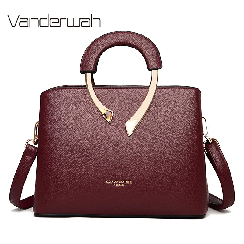 

High Quality Leather Casual Crossbody Shoulder Bags for Women 2023 New Luxury Purses And Handbags Women Bags Designer Totes Sac