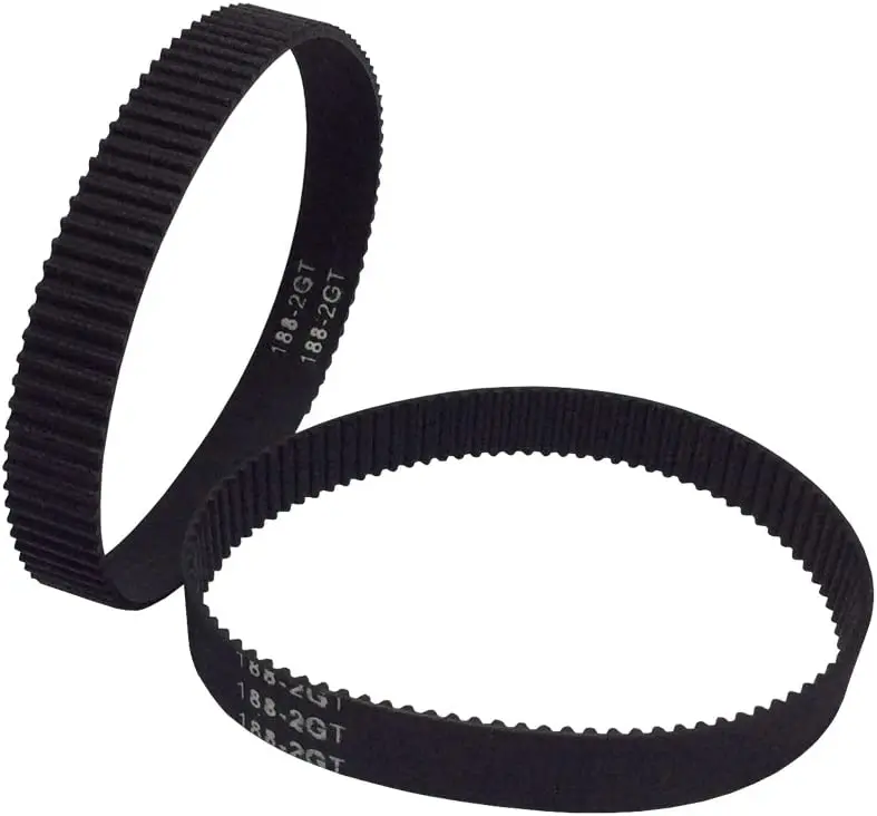 Ремень ГРМ 2GT 186-2GT-9 L = 186 мм W 9 93 зубца в закрытом корпусе для 3D-принтера упаковка из