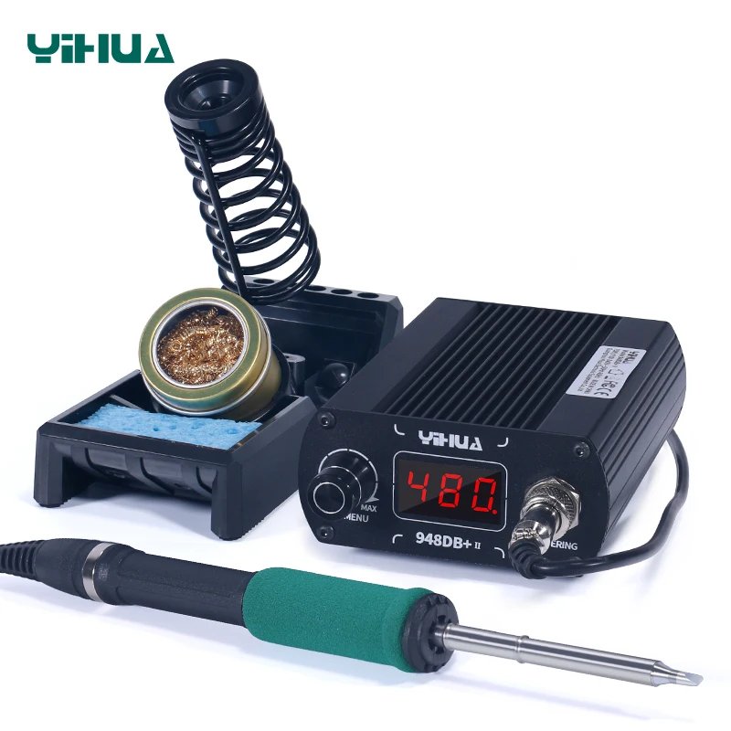 Паяльная станция YIHUA 948DB +-II 110 В 240 75 Вт наконечник для паяльника с быстрым нагревом