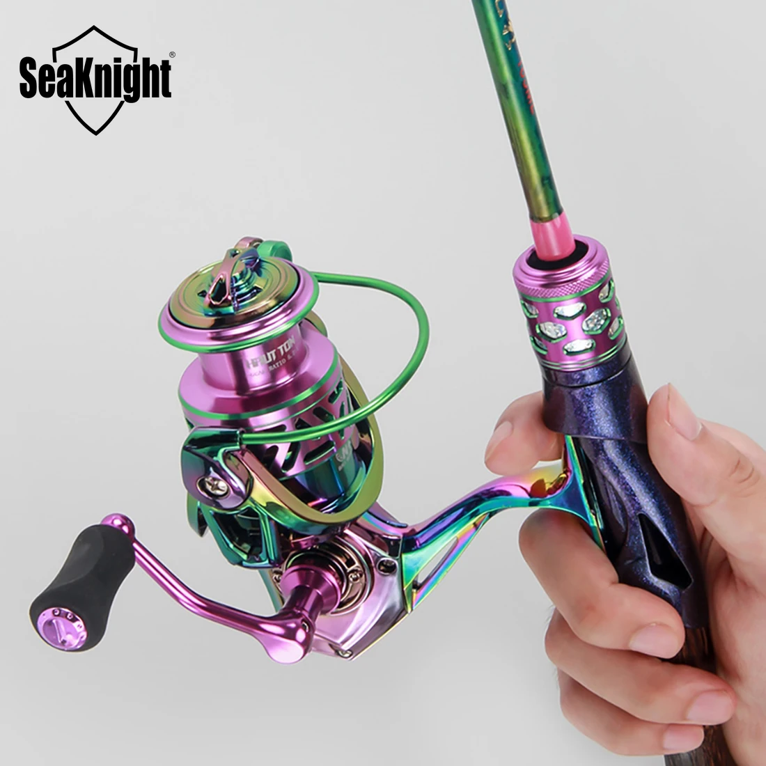 НОВАЯ цельнометаллическая спиннинговая рыболовная катушка SEAKNIGHT 7 моделей