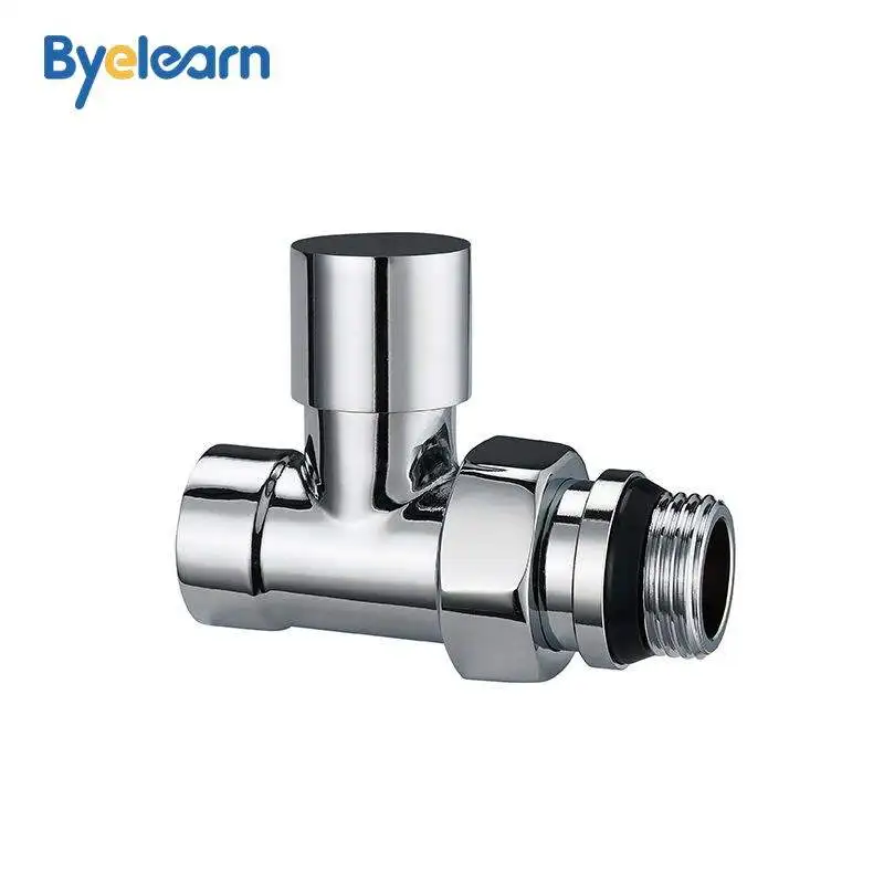 BAIYILUN DN15 Хромированный радиаторный клапан с автоматическим нагревом
