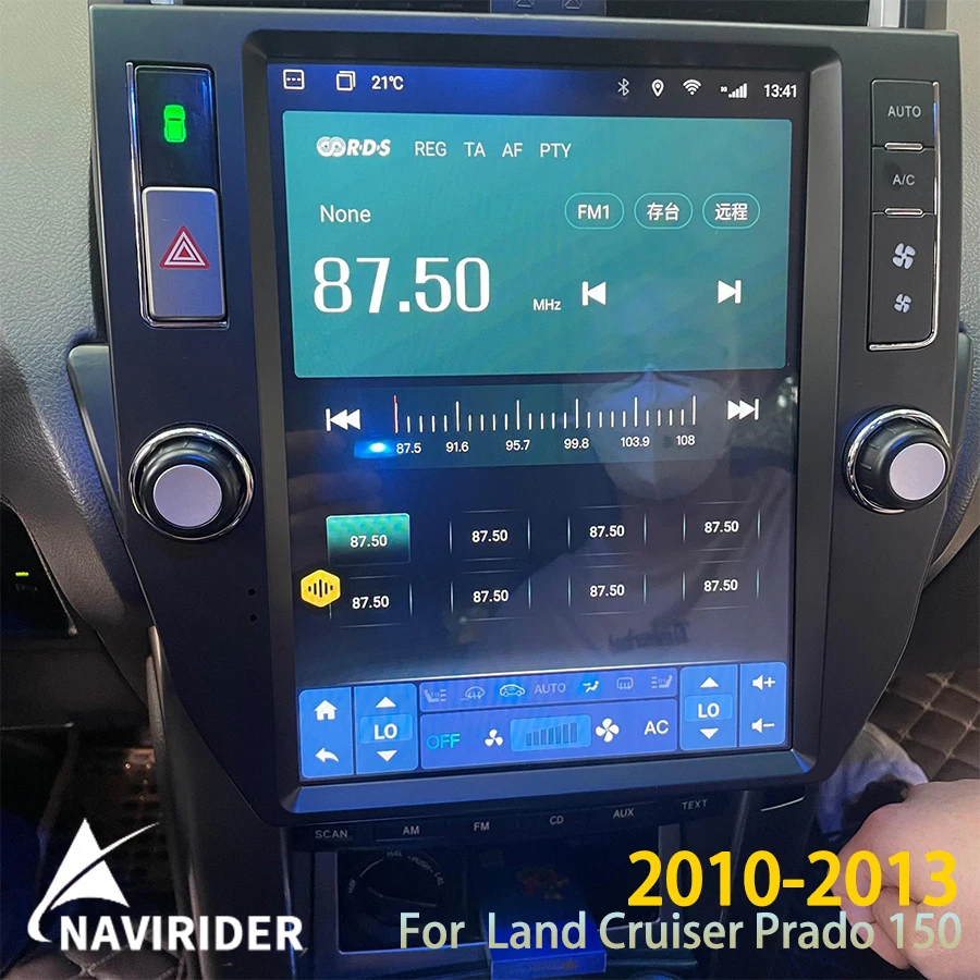 

256 ГБ ПЗУ экран Android 15 мультимедийный видеоплеер для Toyota Land Cruiser Prado 150 2010-2013 LC150 автомобильный радиоприемник GPS стерео