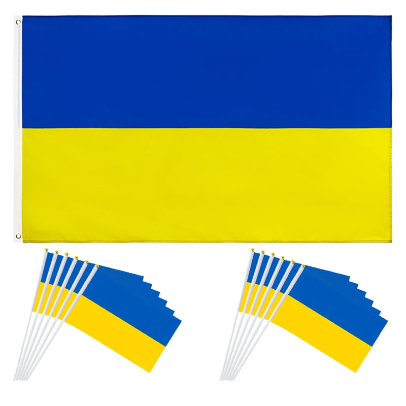 

Україна 90*150cm Blue Yellow ua ukr Ukraine flag For Decoration Super High Quality