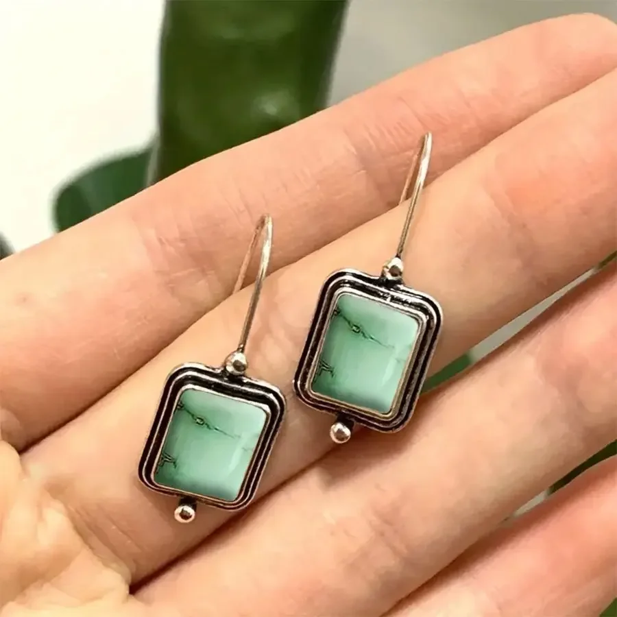 Богемные серьги из цинкового сплава