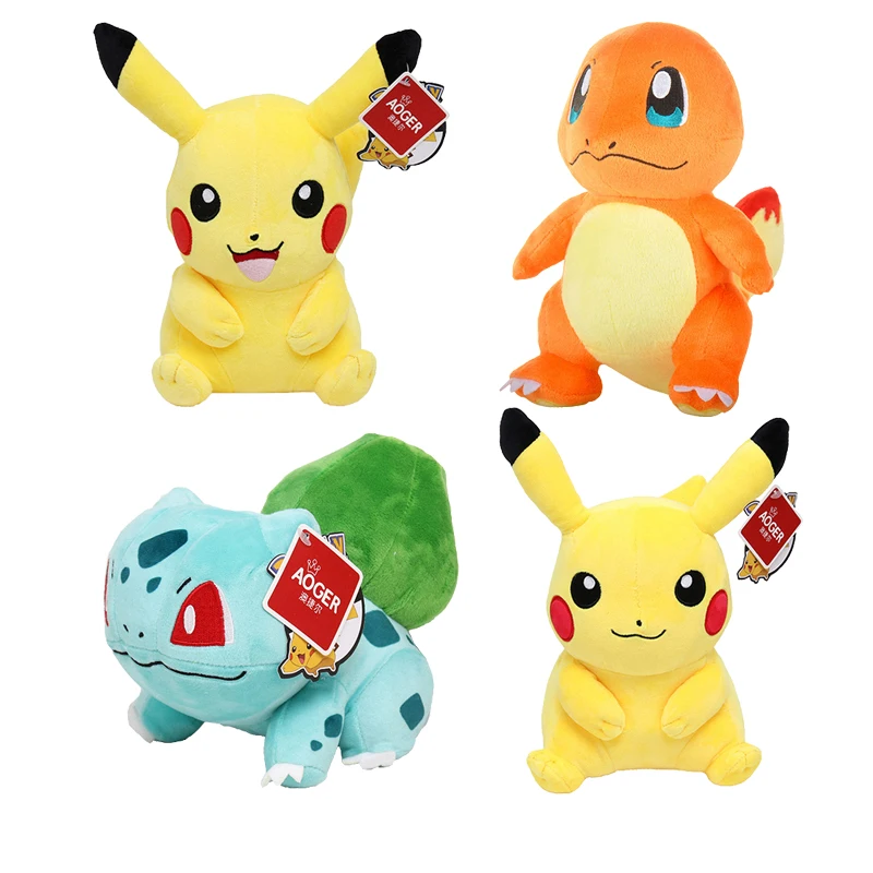 

Pokemon Pikachu Plush doll Bulbasaur Squirtle Charmander Charizard Eevee Snorlax Jigglypuff Psyduck Gengar Kids Christmas Gift