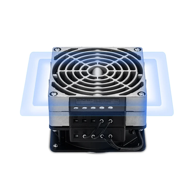 Алюминиевый тепловентилятор ENMG CSH 8 400 Вт осушитель для шкафа контроль влаги