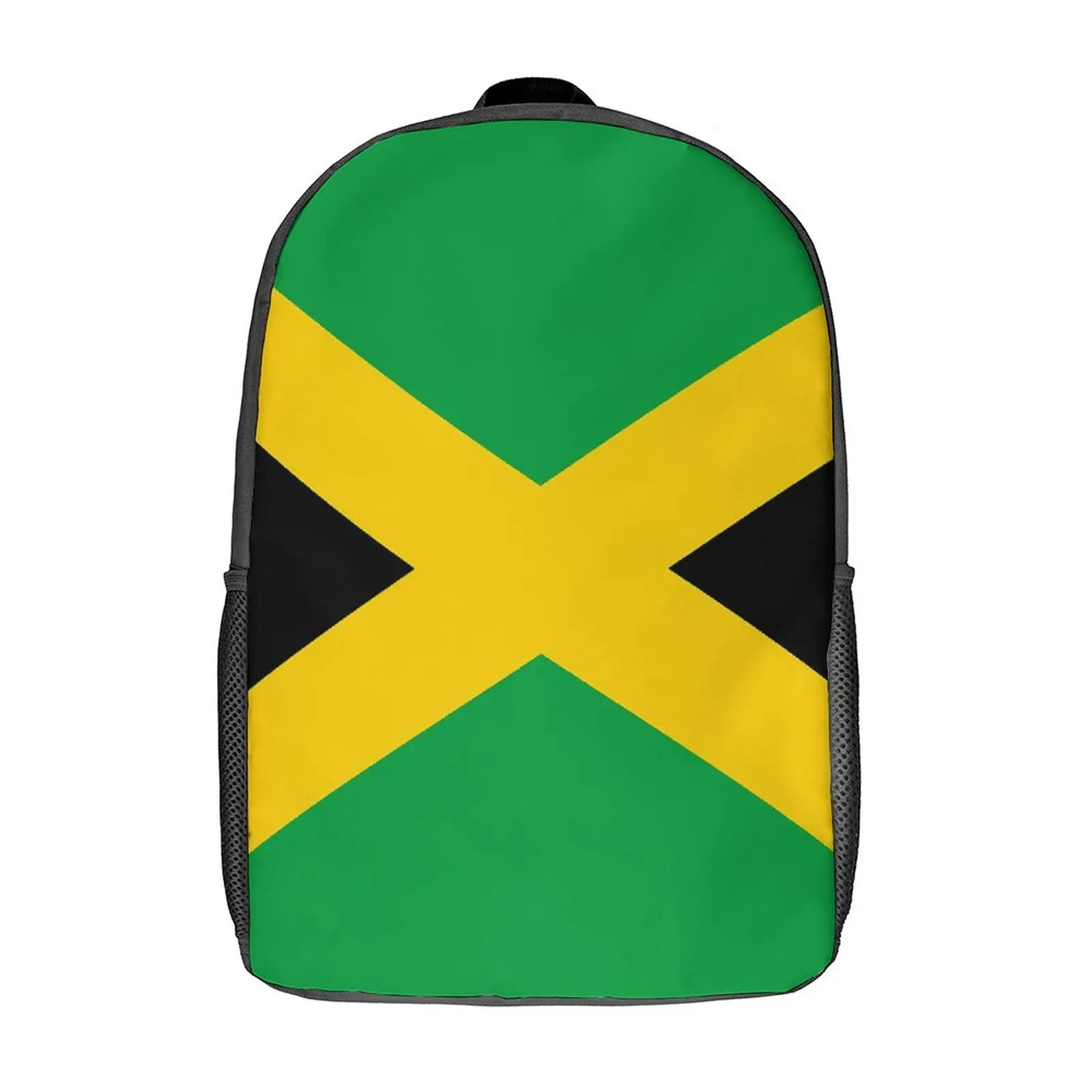 

Jamaican Flag Secure Snug Field Pack17 Inch Shoulder Backpack Vintage Travel Creative