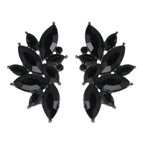 JURAN 2023 новые ювелирные изделия для Хэллоуина черная серия 45 видов эффектные металлические серьги-кисточки для женщин модные подарки