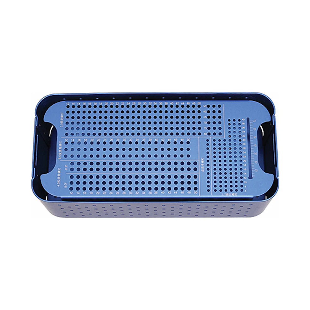 Набор ортопедических инструментов из нержавеющей стали контейнер для винтов