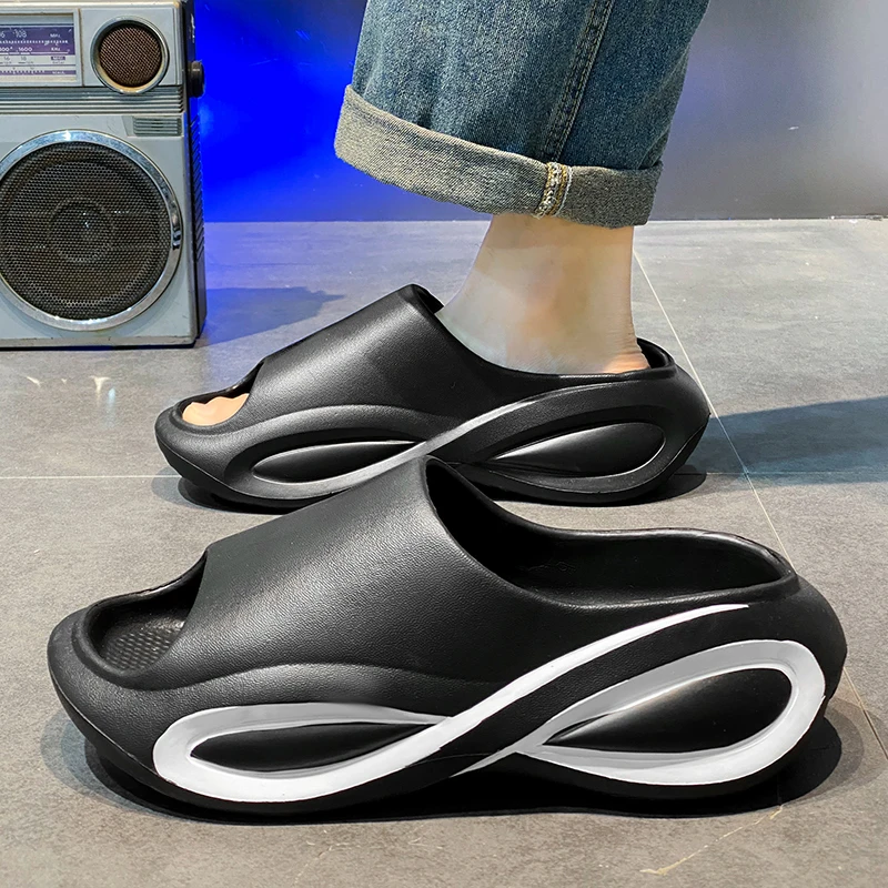 Мужские летние уличные сандалии из ЭВА повседневная обувь популярная модель