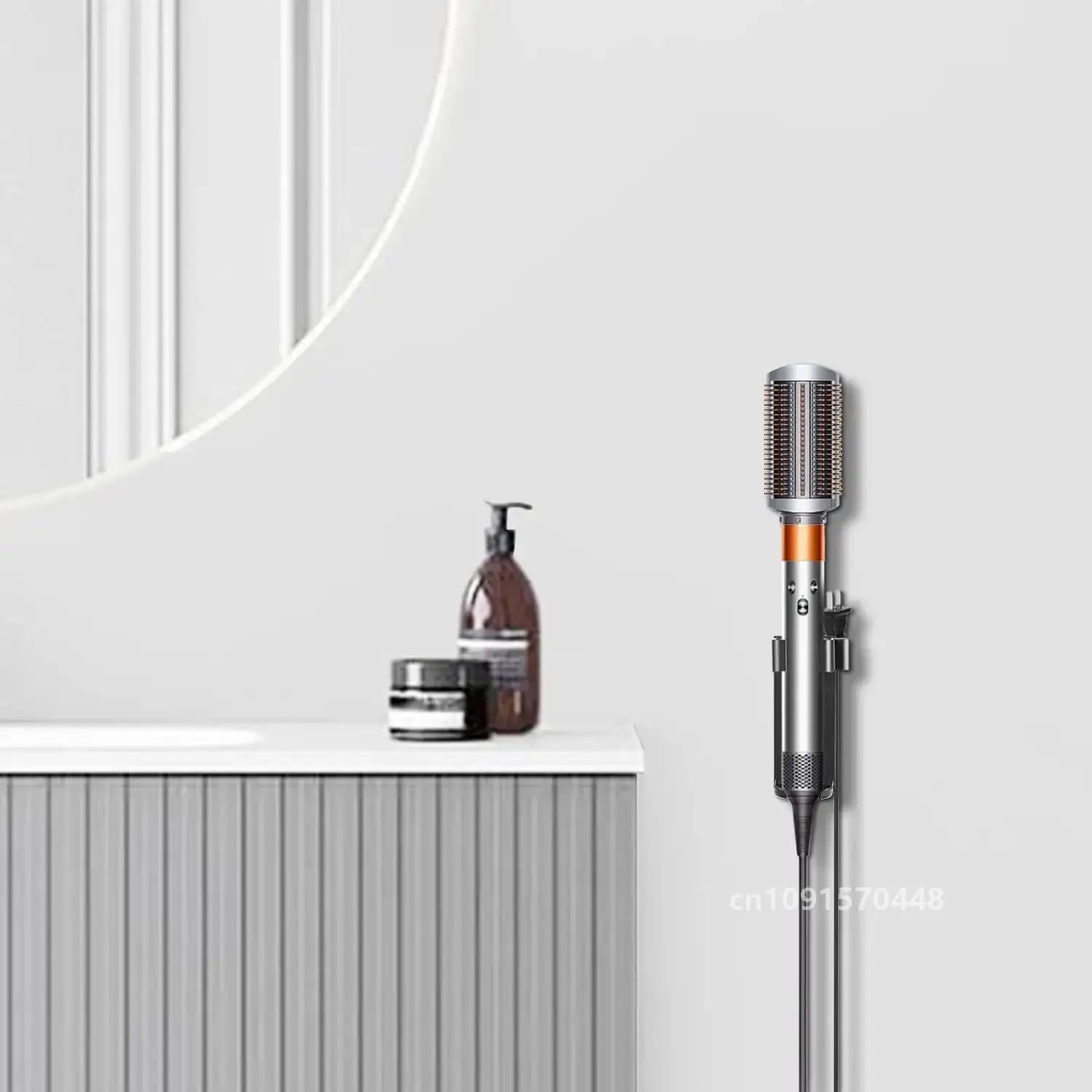 Настенный держатель для Dyson Airwrap Styler щипцы завивки волос алюминиевый органайзер