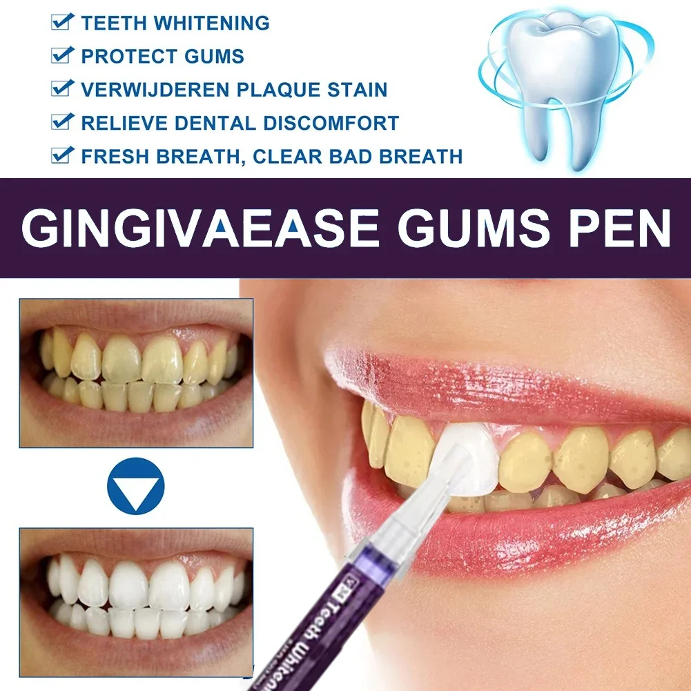 Ослепительная белая ручка для отбеливания зубов мгновенного инструменты