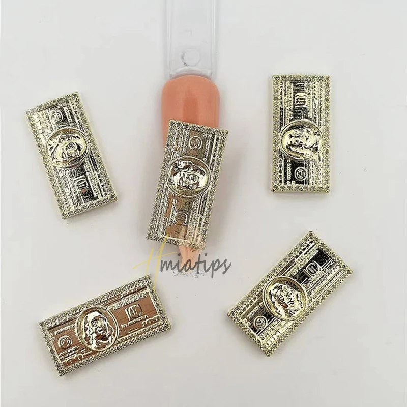 3D Подвески для ногтей dolпри акриловых типсах, декоративные металлические красивые украшения для ногтей, аксессуары для маникюра своими руками