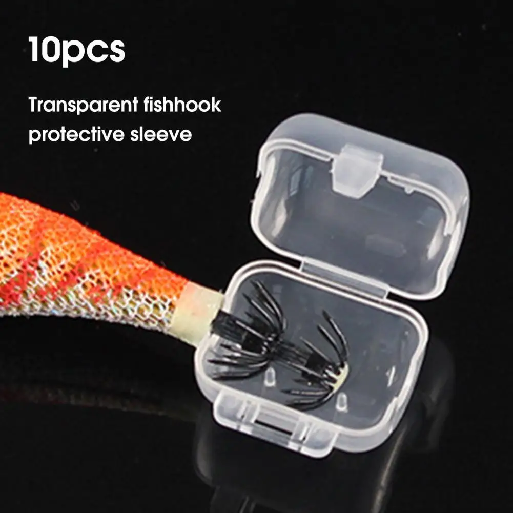 

10Pcs Fishing Hook Cover Fine Workmanship Fish Hook Cover Practical Reliable Hook Cover