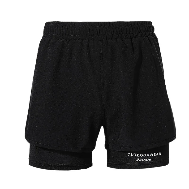 Мужские Двухслойные Профессиональные Быстросохнущие Плавки С Пятью Звездами