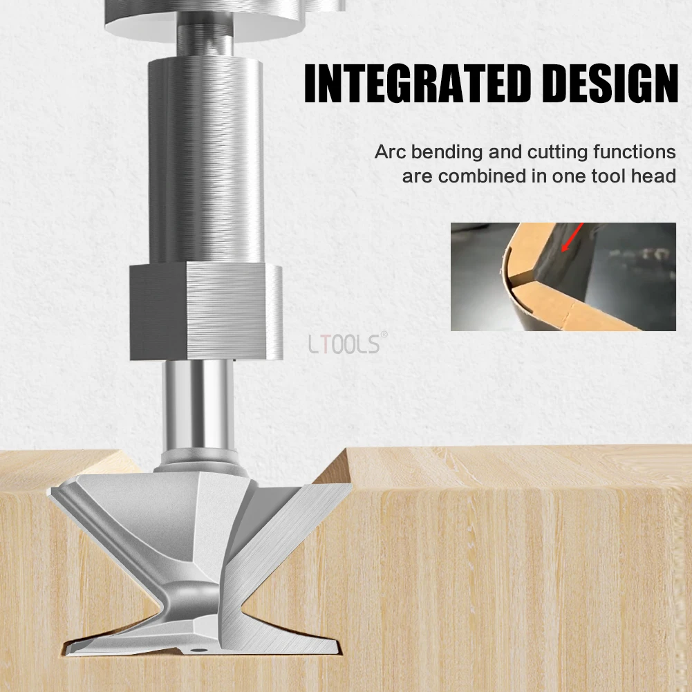 Фрезы для деревянных дверей и стен шкафов хвостовик 1/2 дюйма 12 мм сплав R18 R30