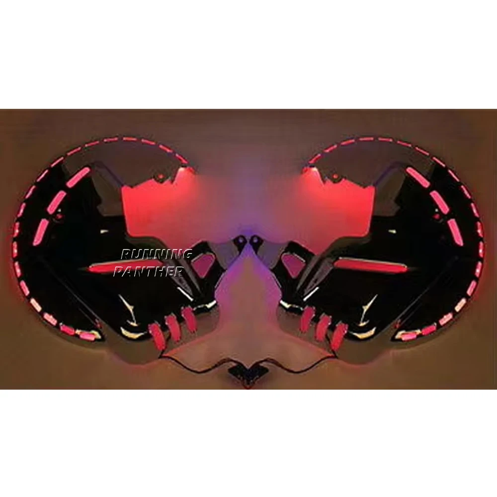 

Для Honda Goldwing GL1800 2001-2014 Для Honda F6B 2013-2015 мотоциклетные тормозные диски, роторы, синие, красные, белые светодиодные кольца огня