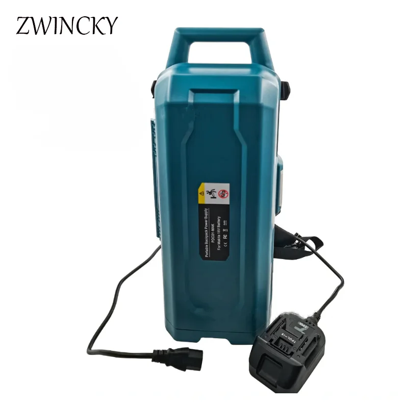 Portable Power Supply Backpack Battery Power Bank For makita For Dewalt For bosch 18v Battery For Power Tools Capacity for Four