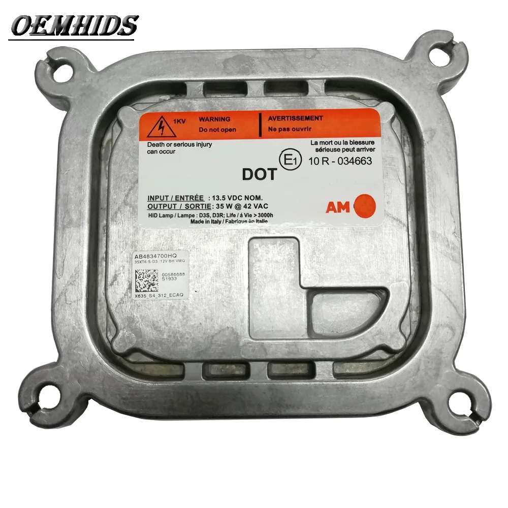 AB4834700HQ Оригинальный Новый D3S D3R балласт для 18-20 Chevy-траверс ксеноновый блок управления фары 35XT6-S-D3