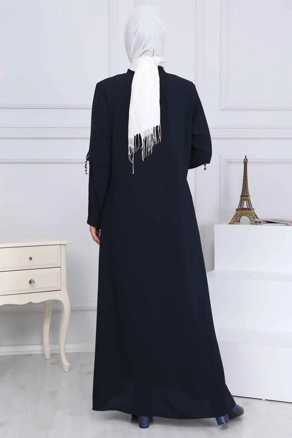 

Zipper Overcoat Navy Blue MC2016