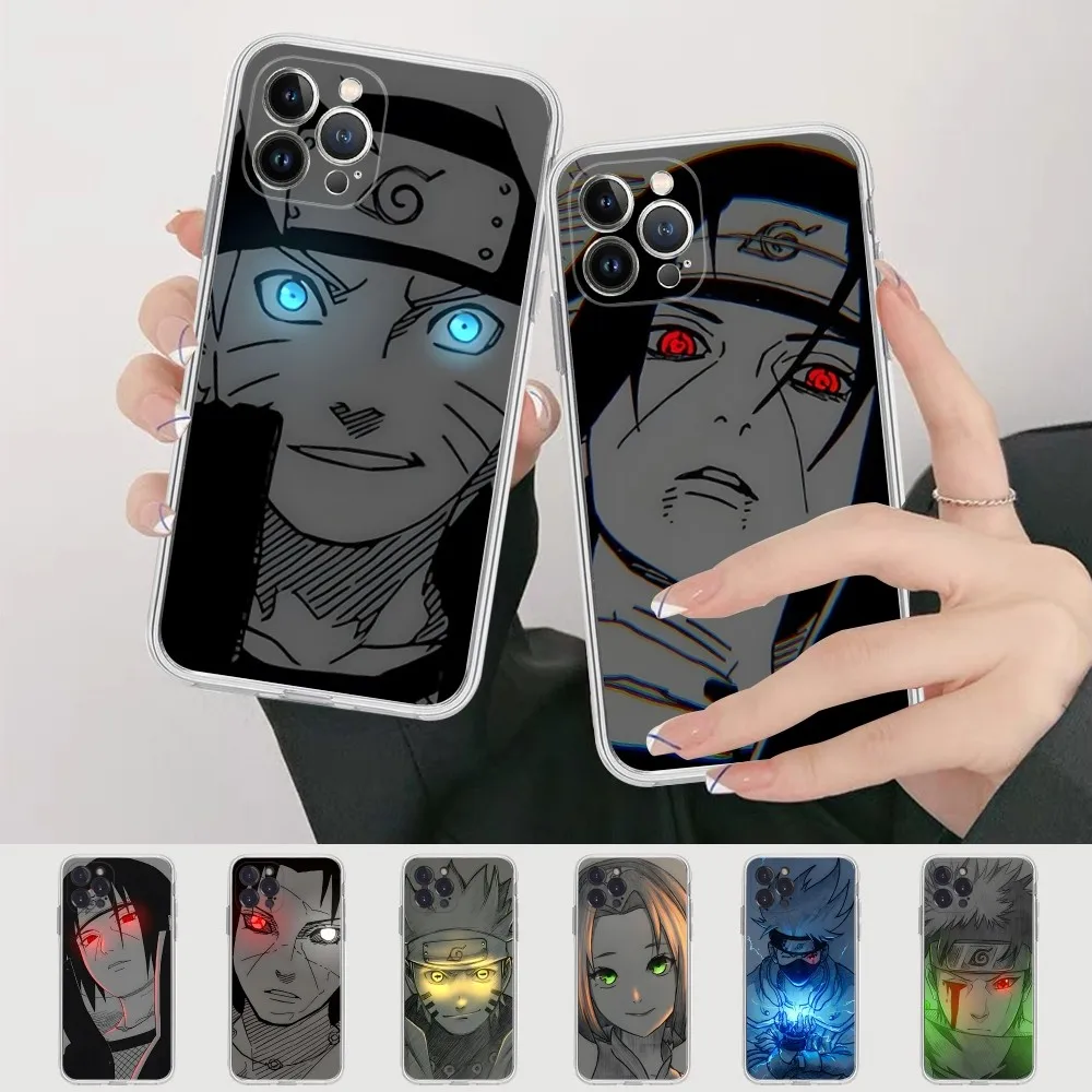 Cool N-Narutos Phone Case For IPhone 16 15 8 7 6 6S Plus X SE XR XS 14 11 12 13 Mini Pro Max Mobile