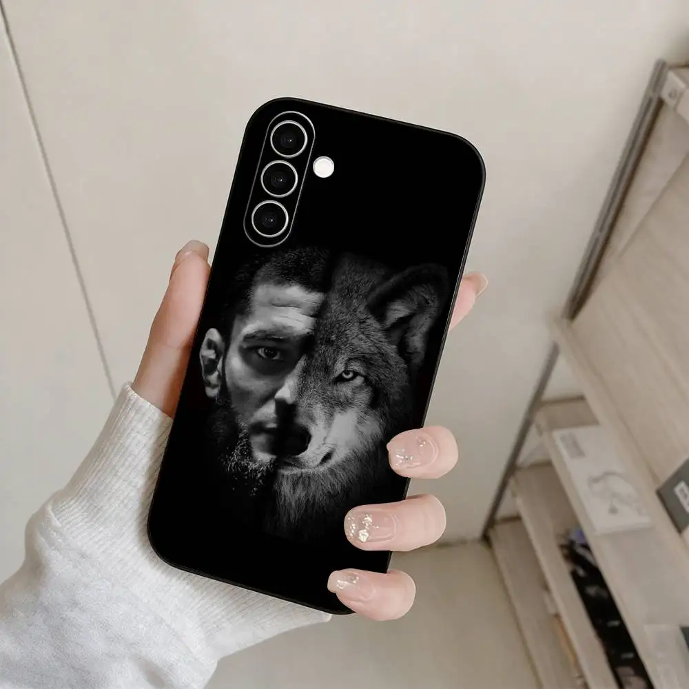 Крутой чехол для телефона the Eagle K-Khamzat Chimaev для Samsung Galaxy A73, A72, A71, A70, A53, A52, A51, мягкий силиконовый черный чехол (art.: 3920dc7a3d12b) - 3920dc7a3d12b
