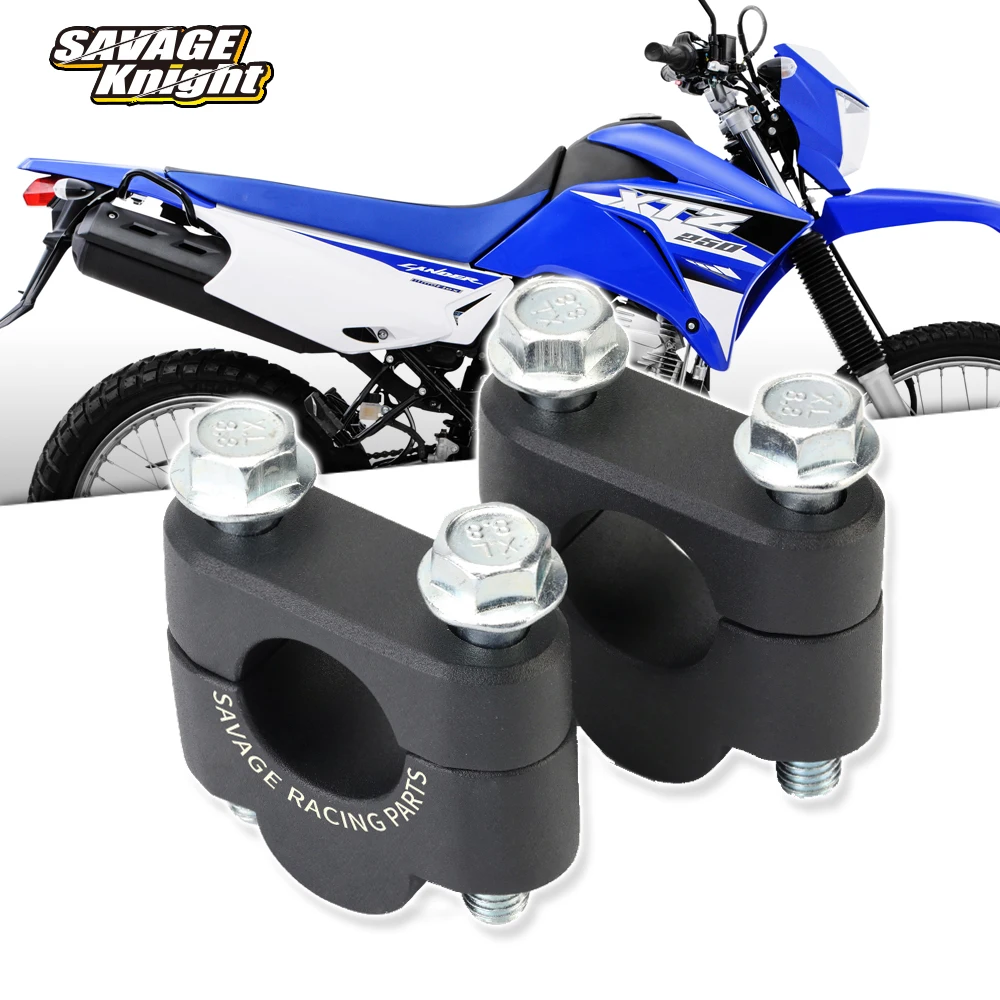 

Handlebar Riser Adapter For Yamaha XTZ250 Lander Tenere XTZ 150 Crosser 125 2022 Handle Bar Clamp Risers Motorcycle Accessories