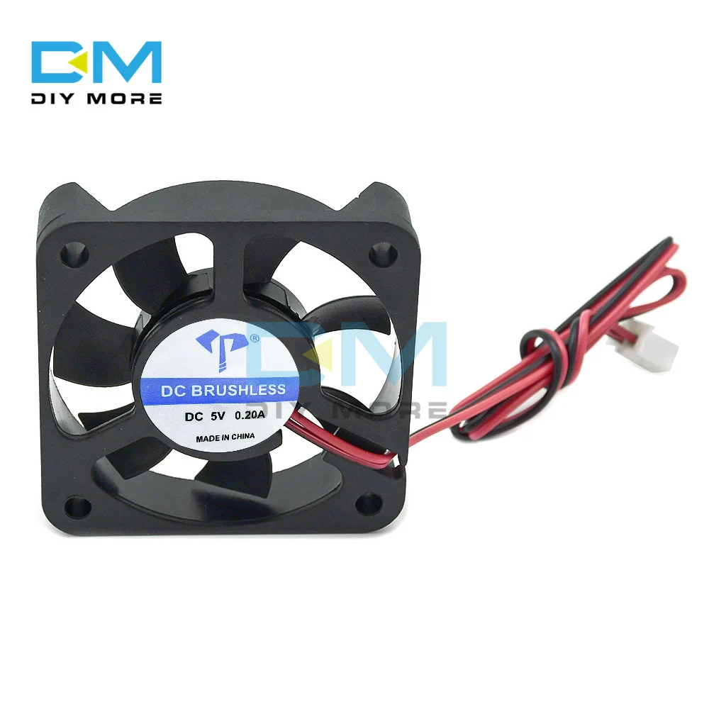 DC5015 микро Вентилятор охлаждения двухпроводный подшипник масла 5 см очиститель
