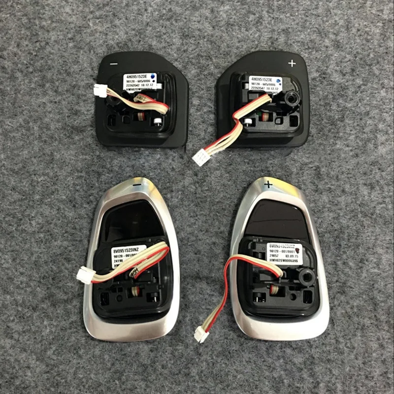 

For Audi A3 A4 A5 A7 Q3 Q5 steering wheel chrome paddle shift paddle