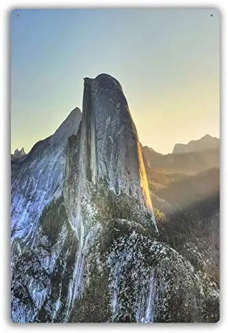 

Funny Retro Cafe Store Metal Tin Signs Wall Decor Sunrise On Half Dome
