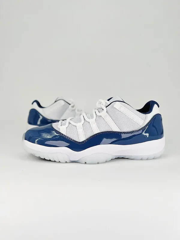 кроссовки в стиле Air Jordan AJ11 Low мужские для бега оригинал Повседневная обувь