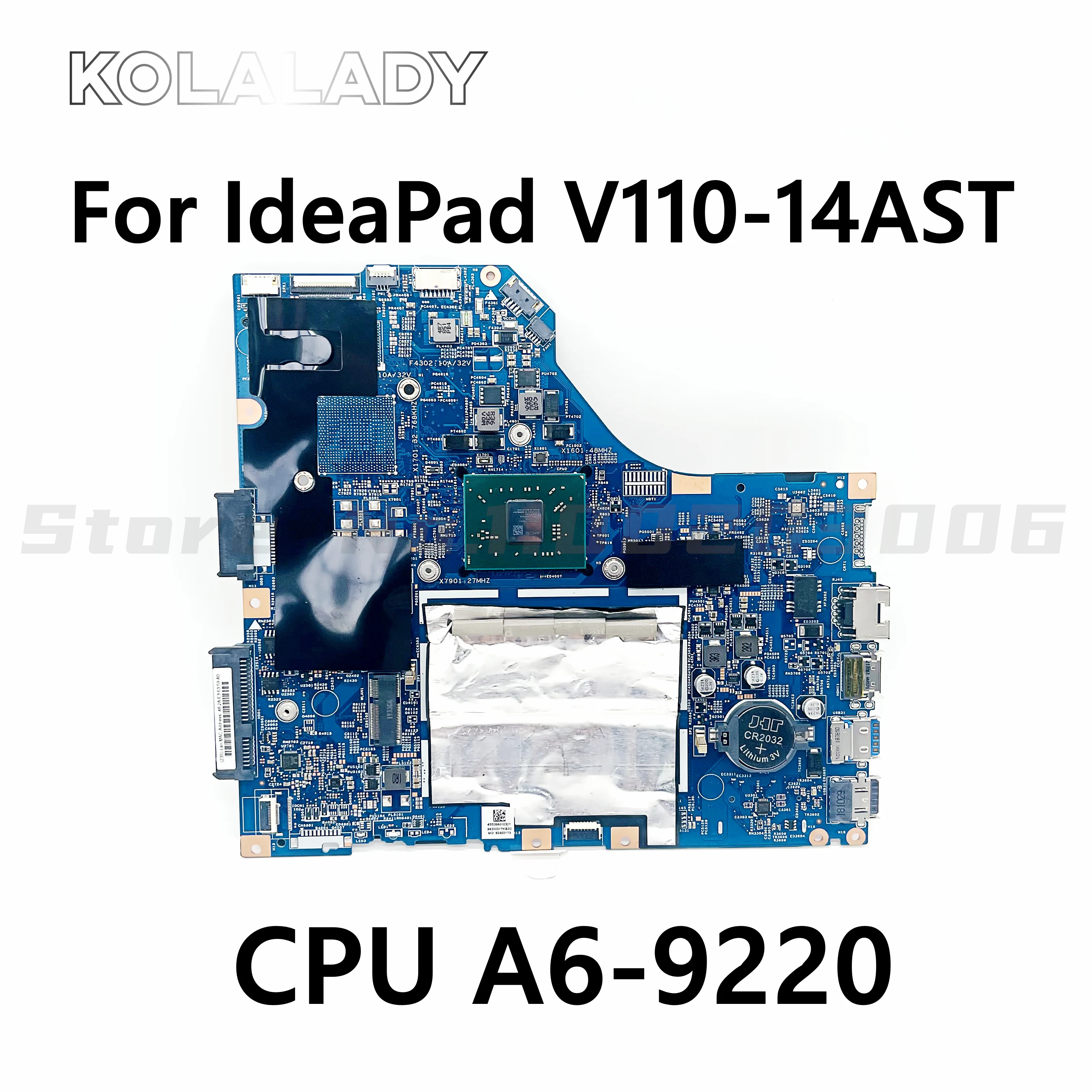 

5B20R34480 5B20R34482 для Lenovo V110-14AST Материнская плата ноутбука LV1145-ASR-MB 15283-3 448.08A01.0031 материнская плата с ЦП A6-9220 4G