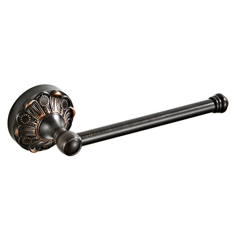 

Black Brass Toilet Paper Holder Wall Mounted Antique Toilet Paper Holder Bathroom Toilet Toilet Paper Roll Holder