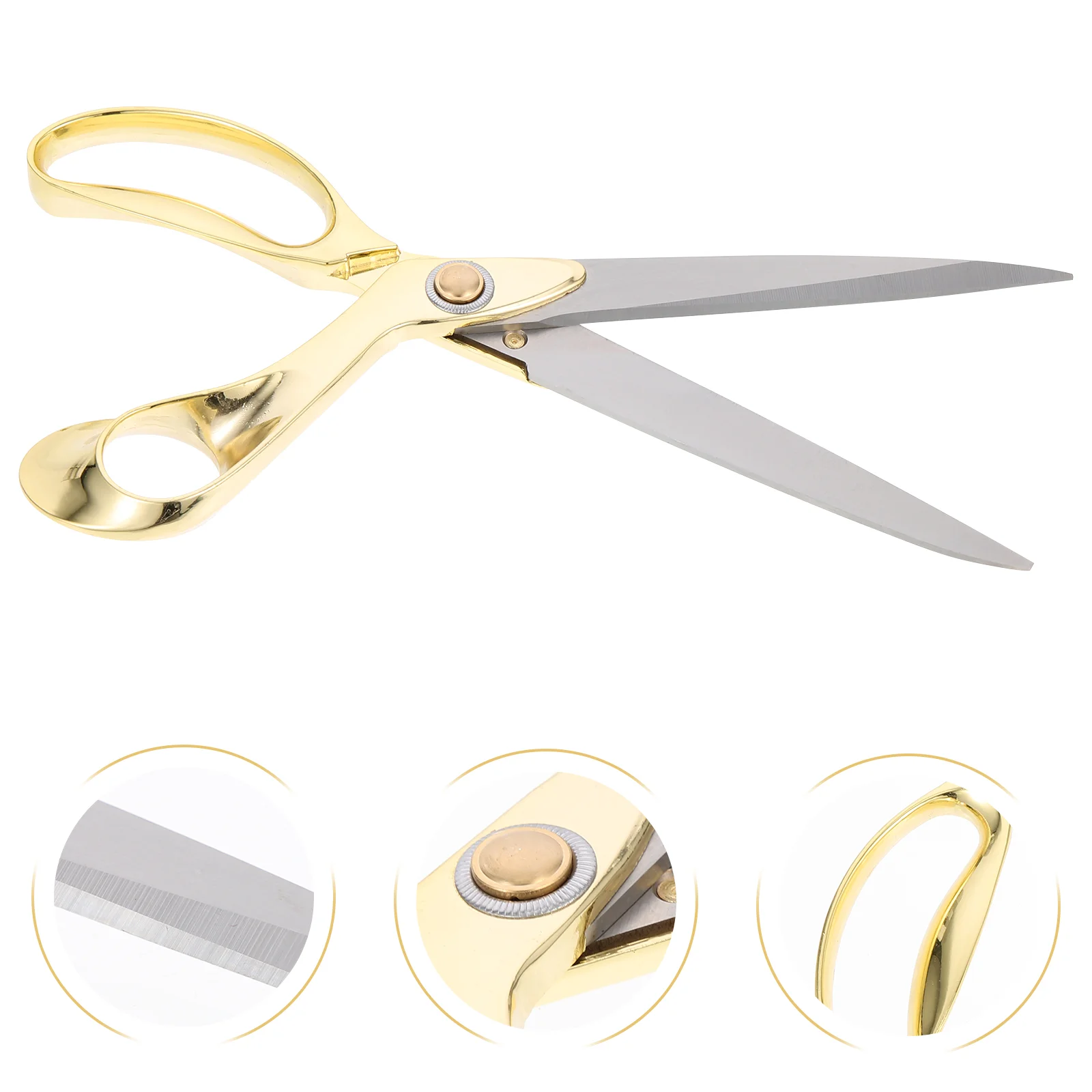 

Scissors Shears Fabric Sewing Handed Left Embroidery Tailor Dressmaker Cutting Duty Heavy Craft Tool Scissor Thread Steel