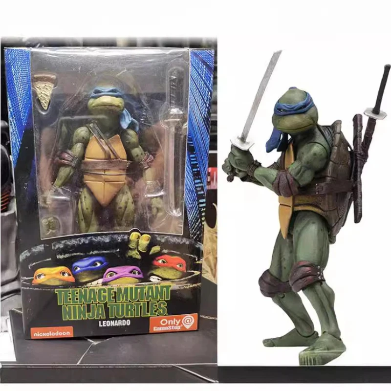 Фото Фигурка Neca Teenage Ninja Turtles TMNT: Мутант Донателло (фильм 1990 года), лимитированная серия, 7 дюймов, подвижная, любимая модель игрушки №5