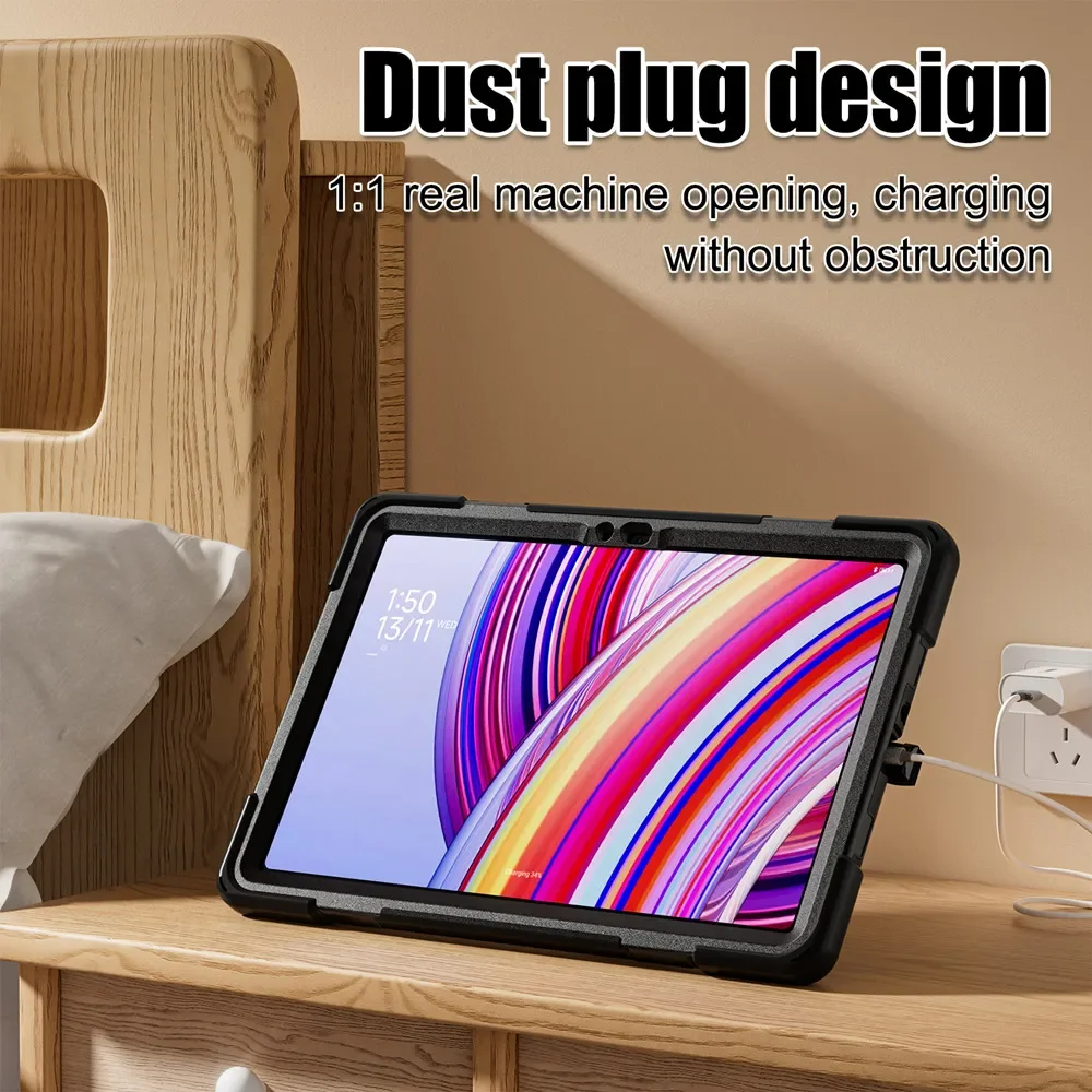 Фото Чехол для Xiaomi Redmi Pad Pro 12,1 SE 8,7 дюйма 2024, противоударный прочный чехол для Xiaomi Mi Pad 7 6 5 Pro 11 дюймов 11,2 дюйма, чехлы для планшетов №3