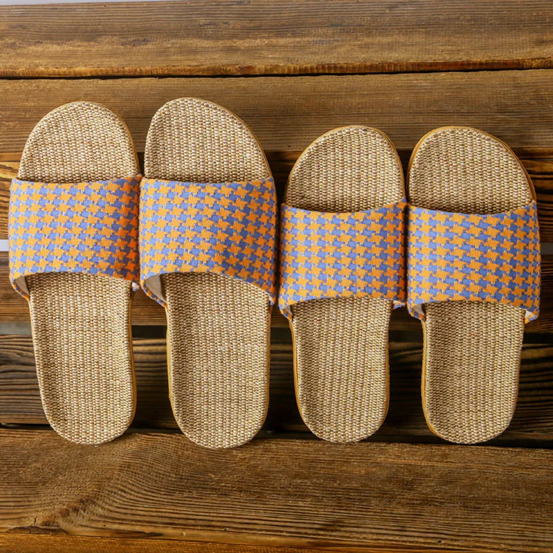 Women's Summer Home Wood Floor Thick Bottom Comfortable Home Sandals And Slippers Men's Summer Ou
