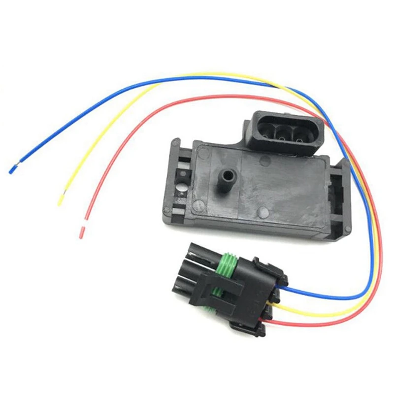 

Датчик абсолютного давления в коллекторе 3x3 бар, проволочный разъем Turbo Boost Pigtail 12223861 для Cadillac Chevrolet Pontiac