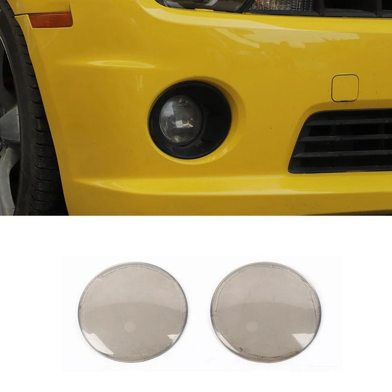 

Fog Light Decoration Trim Stickers For Chevrolet Camaro 2010 2011 Accessories Smoked Black