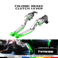 for yamaha tenere 700 t700 2019 2022 cnc motorcycle accessories brake clutch handle levers adjustable extendable folding lever
