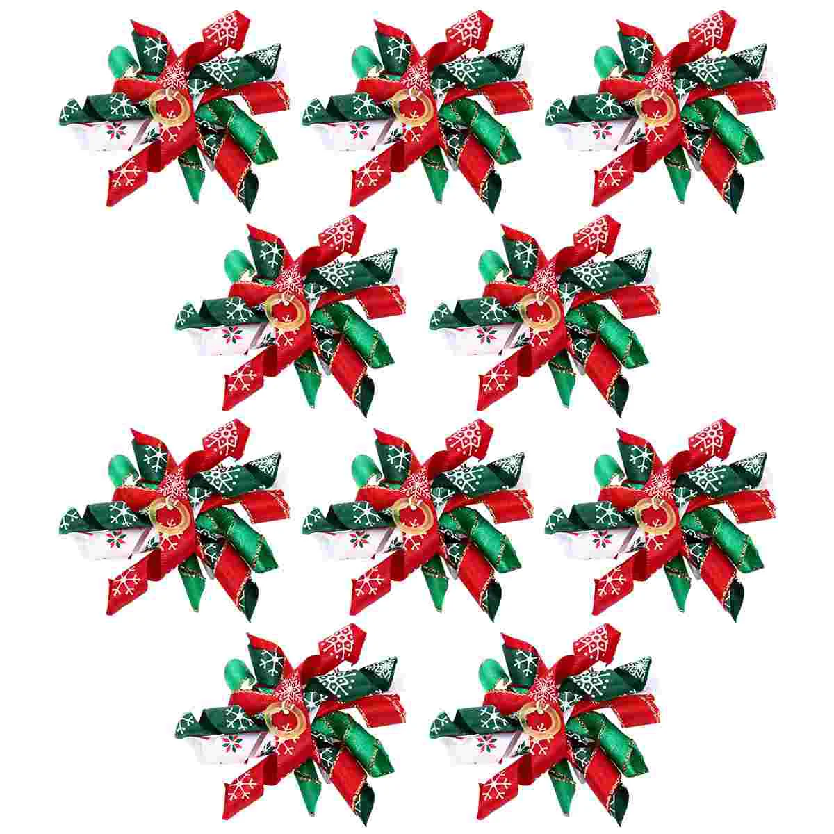 

10Pcs Hair Rubber Bands Bowknot Hair Scrunchies Bowknot Hair Elastics Dog Hair Ties Bowknot Hair Ring Bowknot Hair Ties