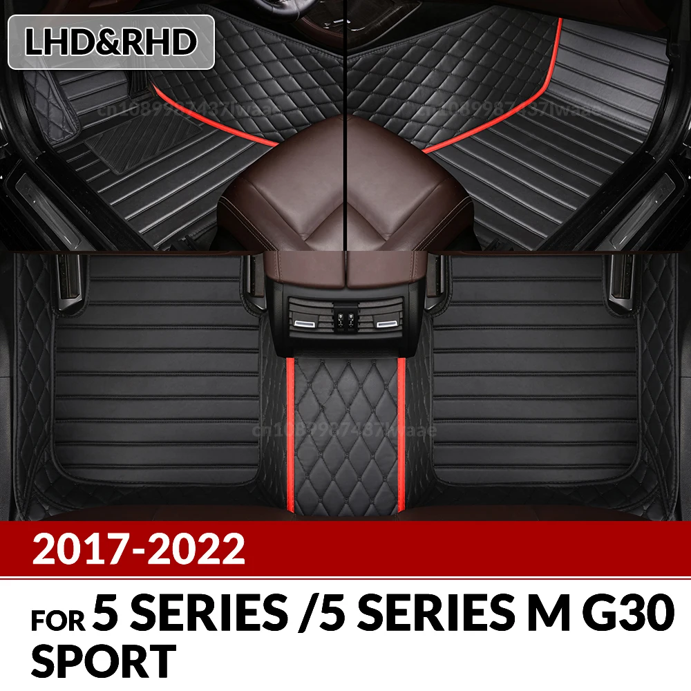 Автомобильные коврики для BMW 5 серии/5 серии M sport G30 525i 530i 540i 2017-2022 21 20 19 18 Коврик