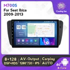 Автомобильный радиоприемник, стереоприемник на Android 10 6 + 128G для Seat Ibiza 6j 2009 2010 2012 2013 GPS Навигация Аудио мультимедийный плеер 4G Lte