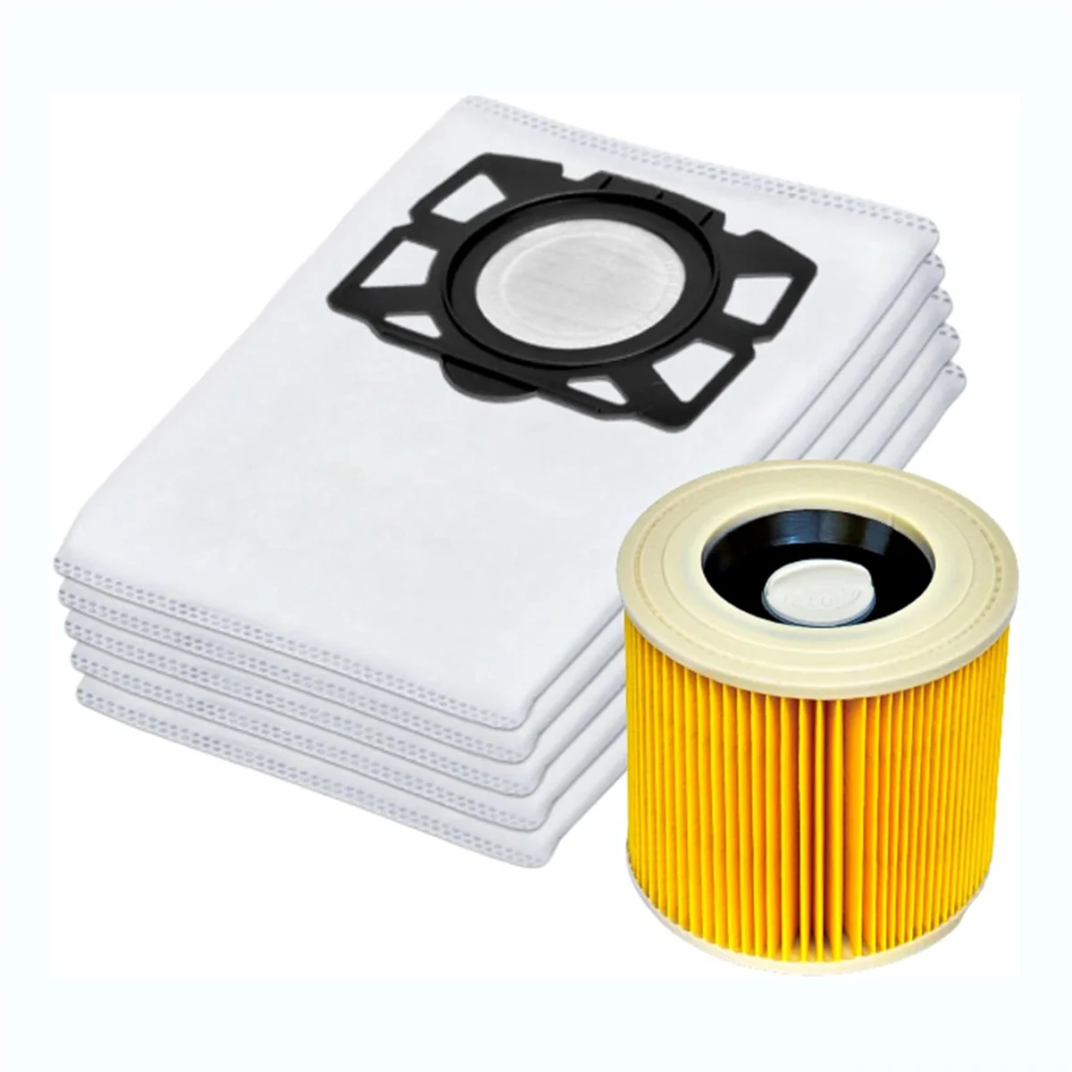 Мешки для пылесоса Karcher KFI 357 KFI357 KA 40 сменный мешок 2 863-314.0WD2 Plus WD3