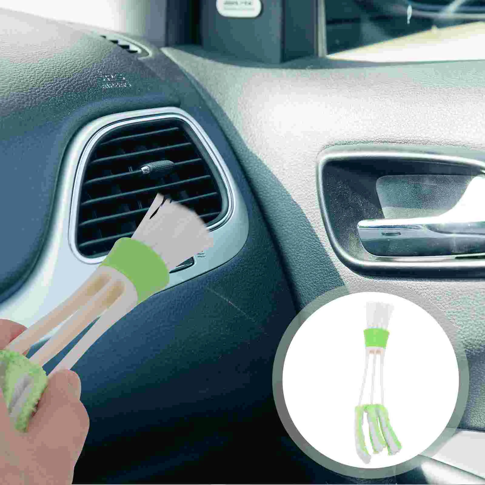 

Car Brush Cleaner Duster Window Vent Cleaning Air Detailing Blinds Groove Kit Wash Tools Gap Conditioner Auto Shutter Toolleaves