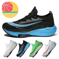 contrast color air cushion basketball shoes couples outdoor sports shoes non slip breathable mens wear resistant running shoes
