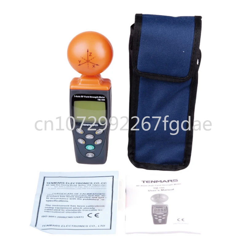 

TM-195 Electromotive Force Tester TM195 Three Axis High Frequency RF Field Strength Tester TM-195 Electromagnetic Force Tester